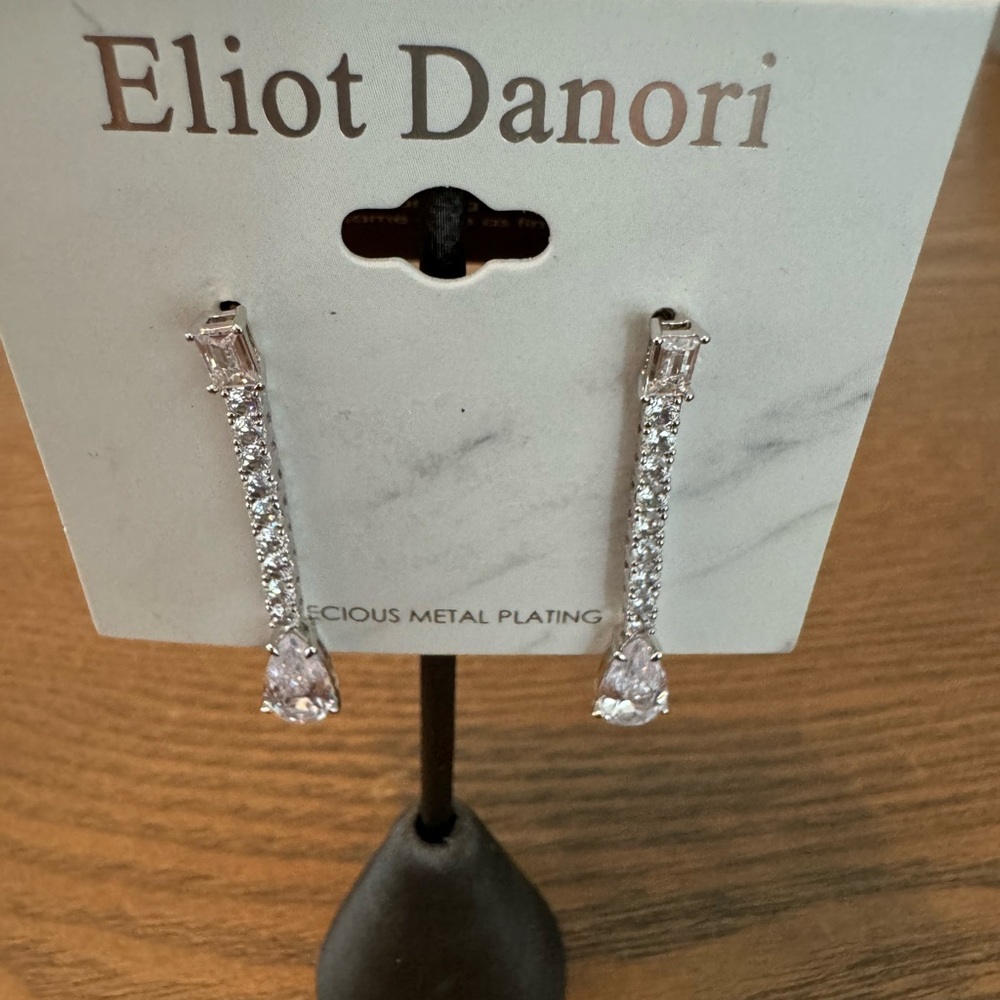 NEW CZ earrings by Eliot Danori
